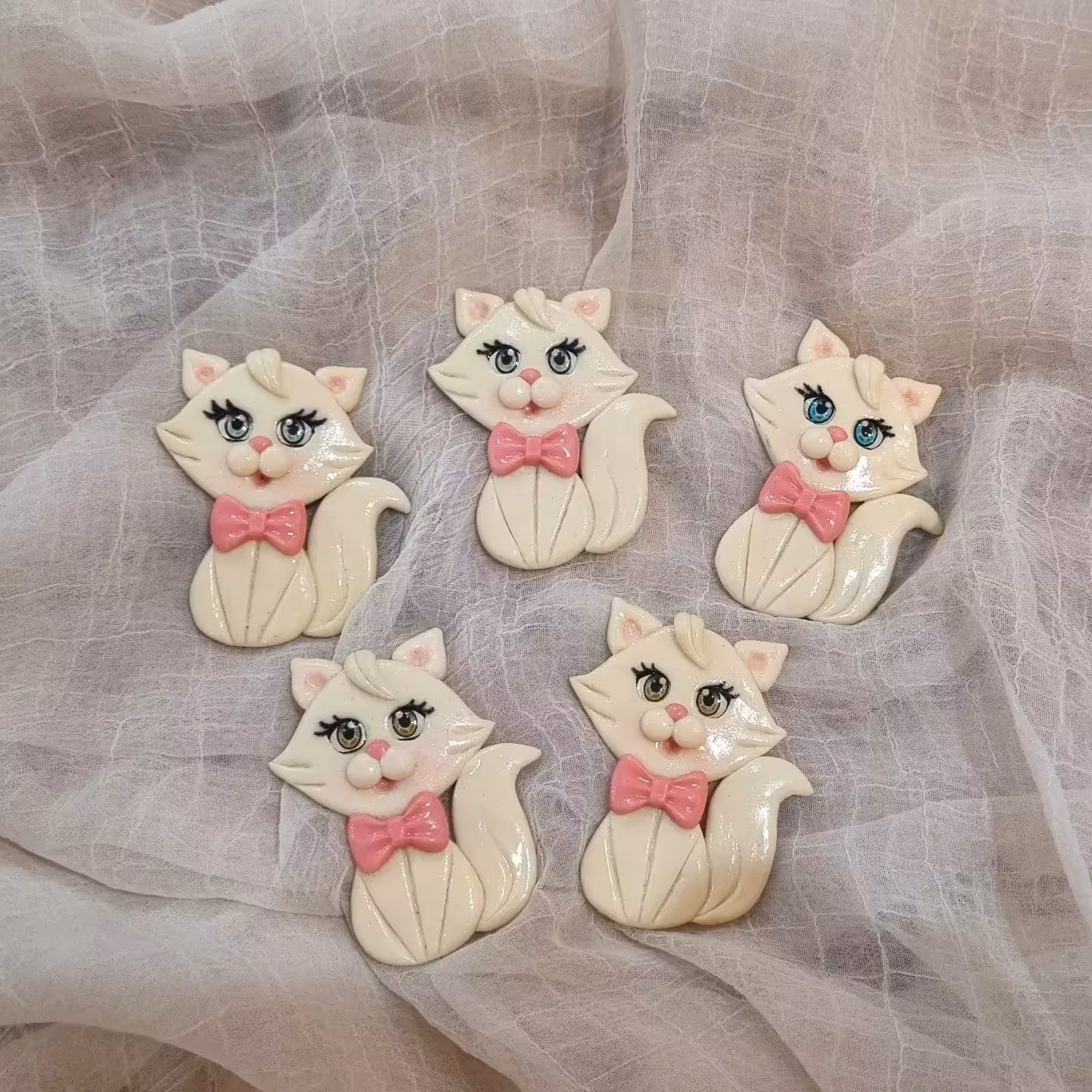 عروسک خمیری مدل گربه 