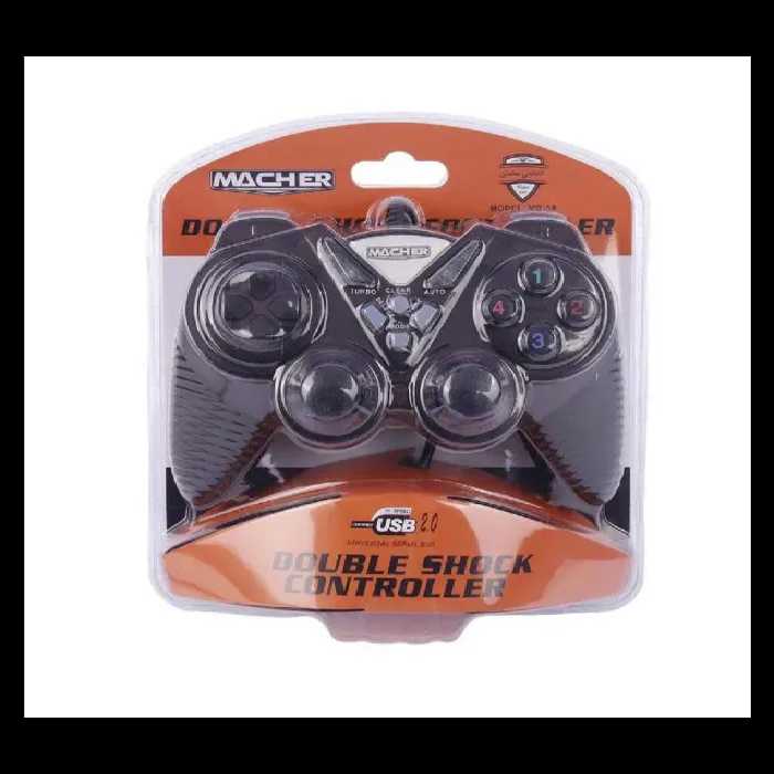 دسته بازی شوک دار Macher مدل MR-59 - مشکی