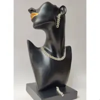 گردنبند نگین کریستال ظریف اکسسوری زنانه  ناز