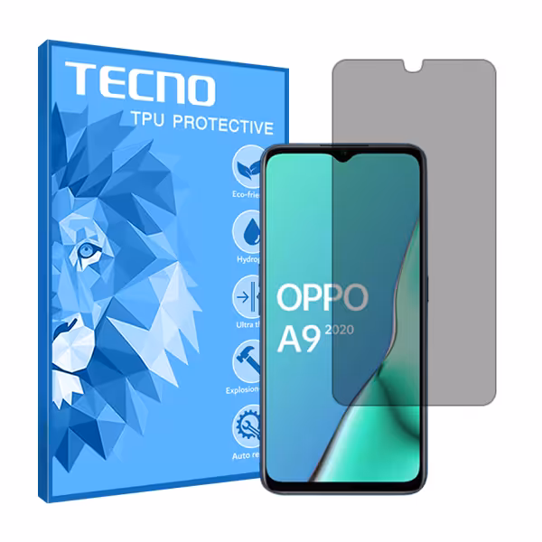 گلس اوپو A9 (2020) مدل هیدروژلی پرایوسی برند تکنو کد S