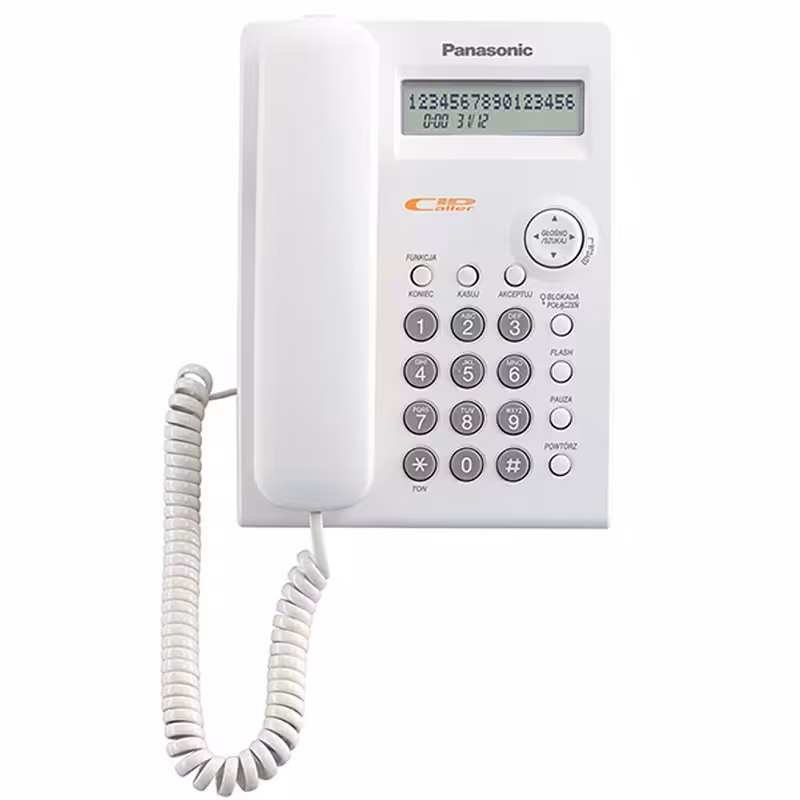 تلفن با سیم رومیزی پاناسونیک مدل KX-TSC11