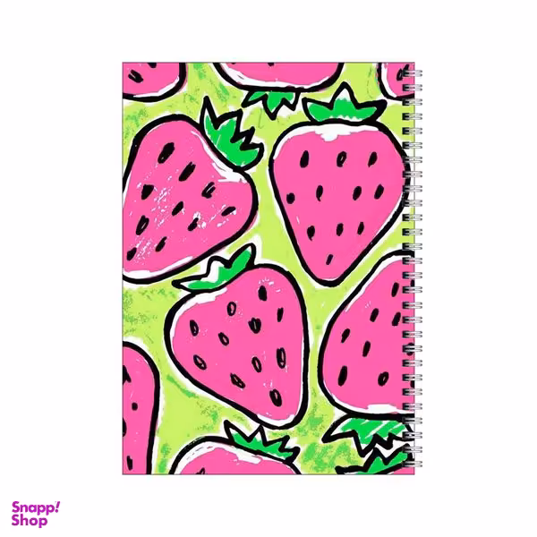 دفتر مشق 50 برگ بامبیلیپ طرح توت فرنگی کد 3877212