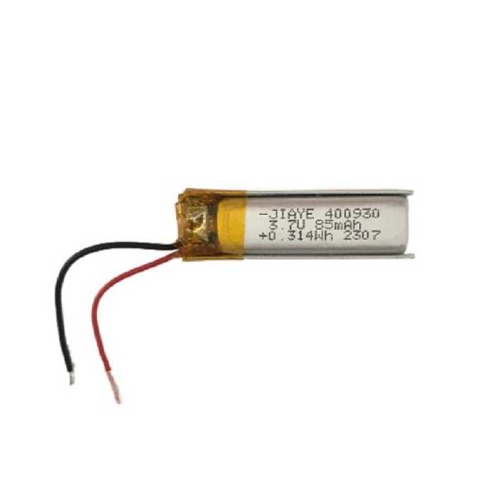 باتری لیتیومی مدل 400930 با ظرفیت 85 میلی آمپر ساعت