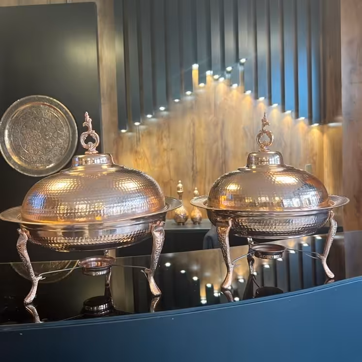 مرغ خوری مسی وارمردار سایز 2