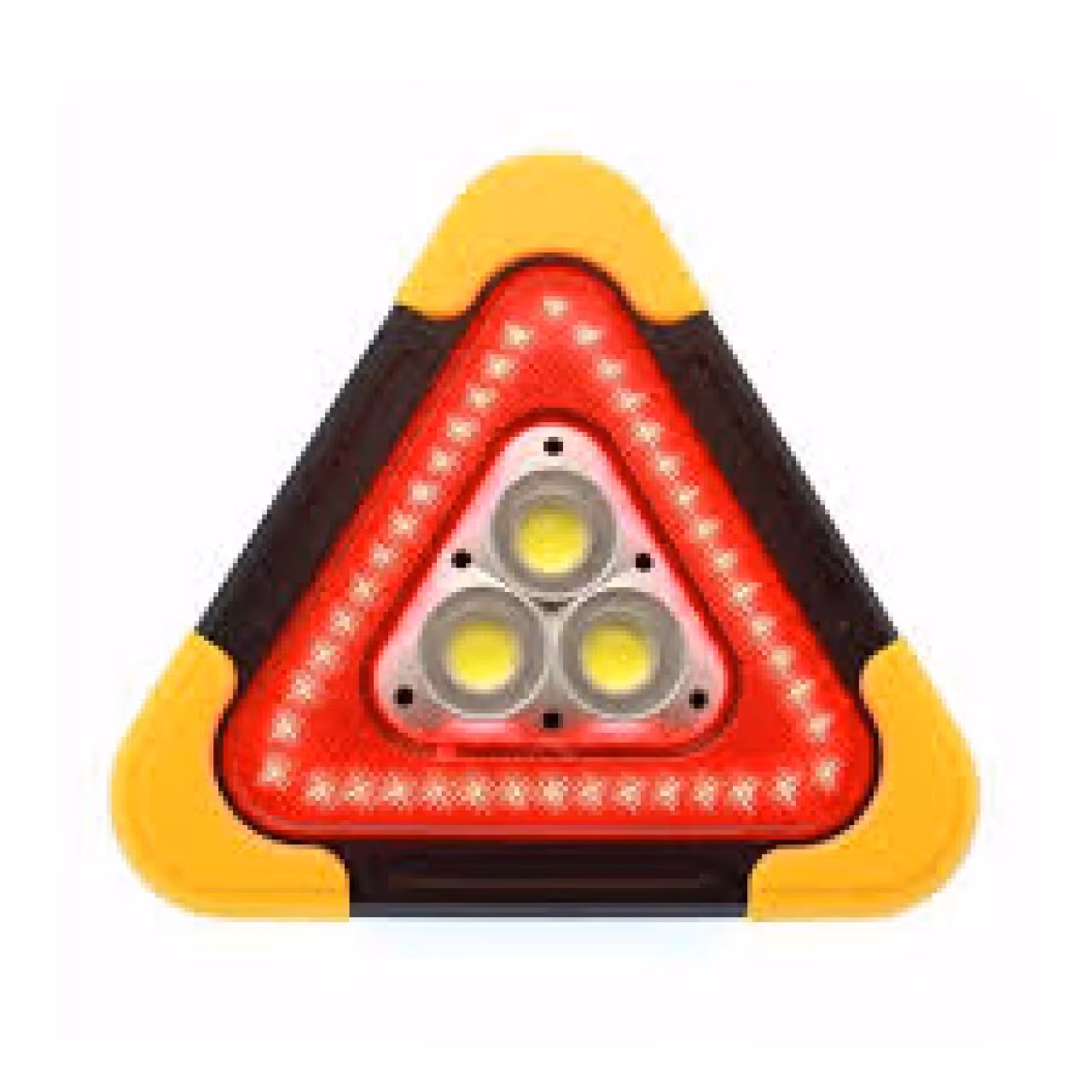 چراغ مثلثی خطر خورشیدی سه لامپ مدل 7709