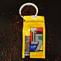 دان قهوه 100% blendعربیکا،500 گرمی ، 15coffee
