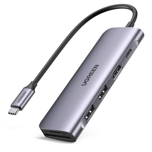 هاب 6 و 7 پورت USB-C یوگرین مدل CM195