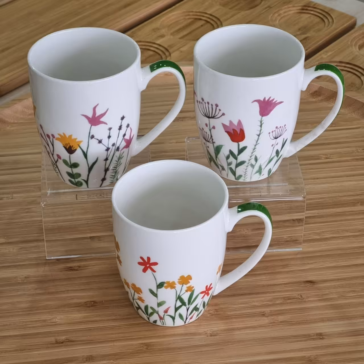 ماگ سرامیکی گلدار