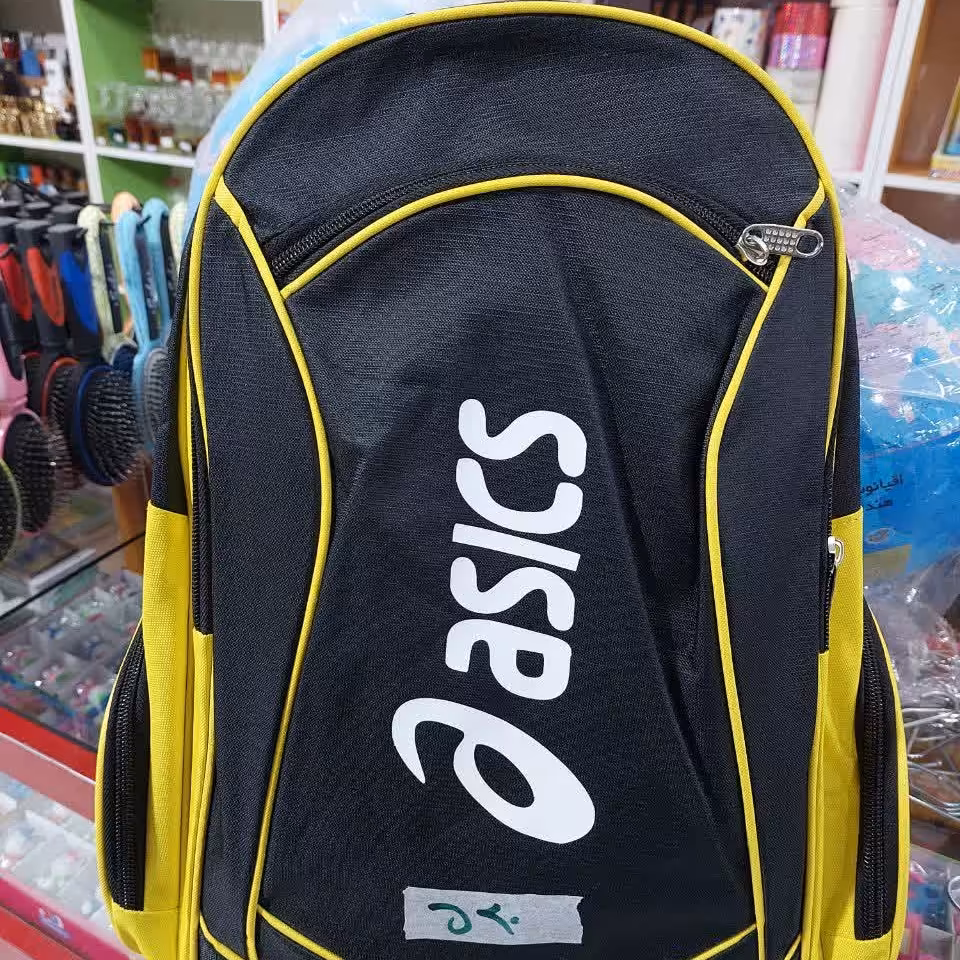 کوله پشتی مشکی وزرد