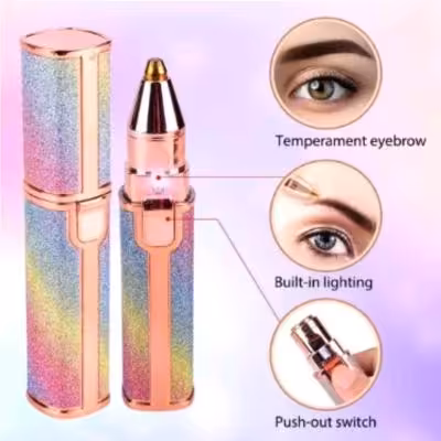 موزن اکلیلی دوکاره شارژری برای صورت و ابرو