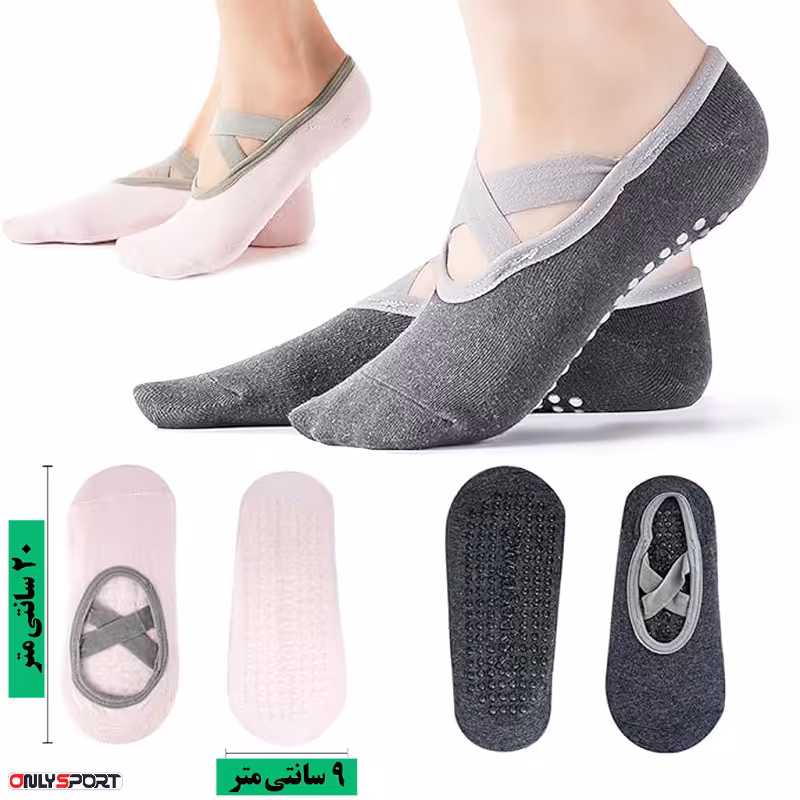 جوراب یوگا روباز