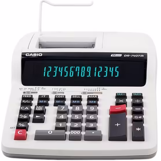 ماشین حساب کاسیو دی آر 140 تی ام