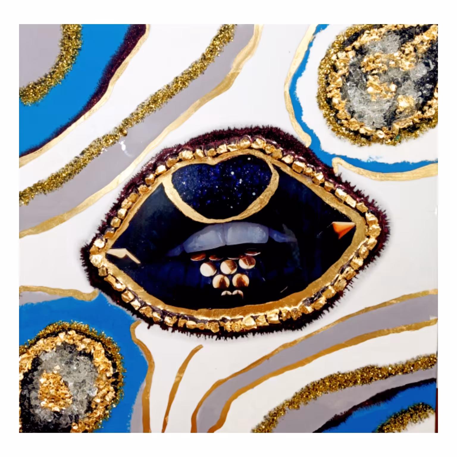 تابلو ژئود طرح لب