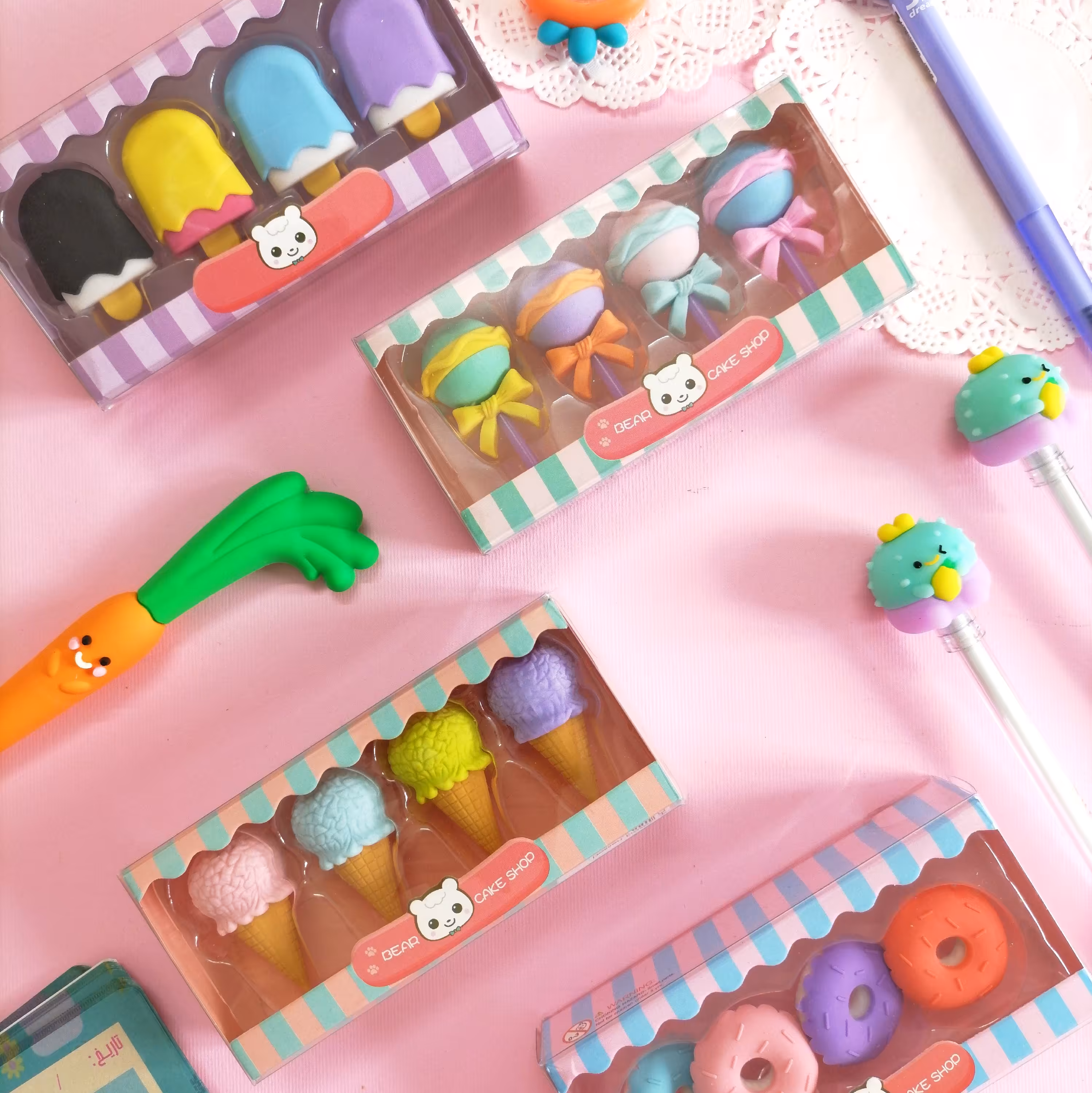 ست پاک کن خوشمزه جات