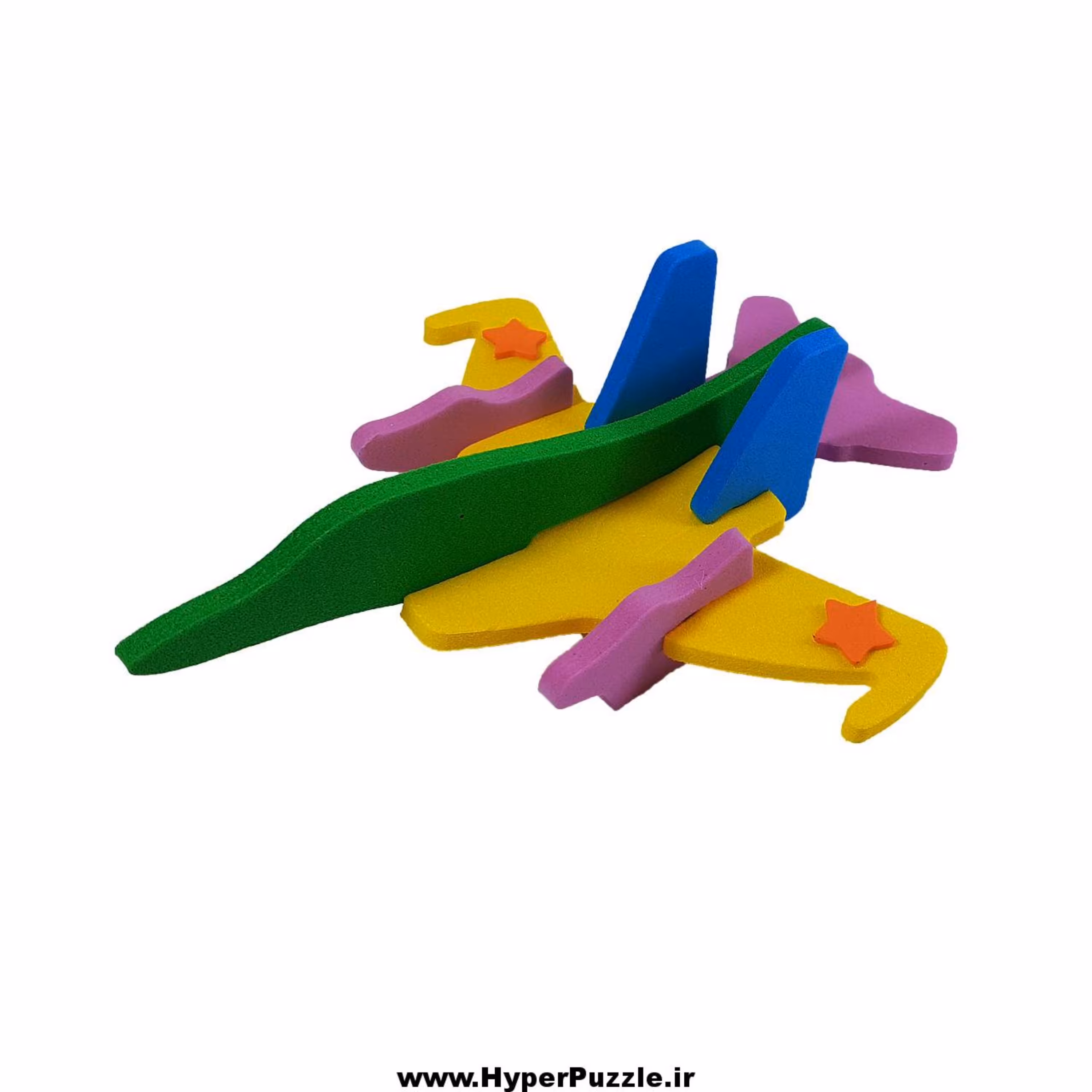 پازل فومی سه بعدی طرح هواپیما 5 