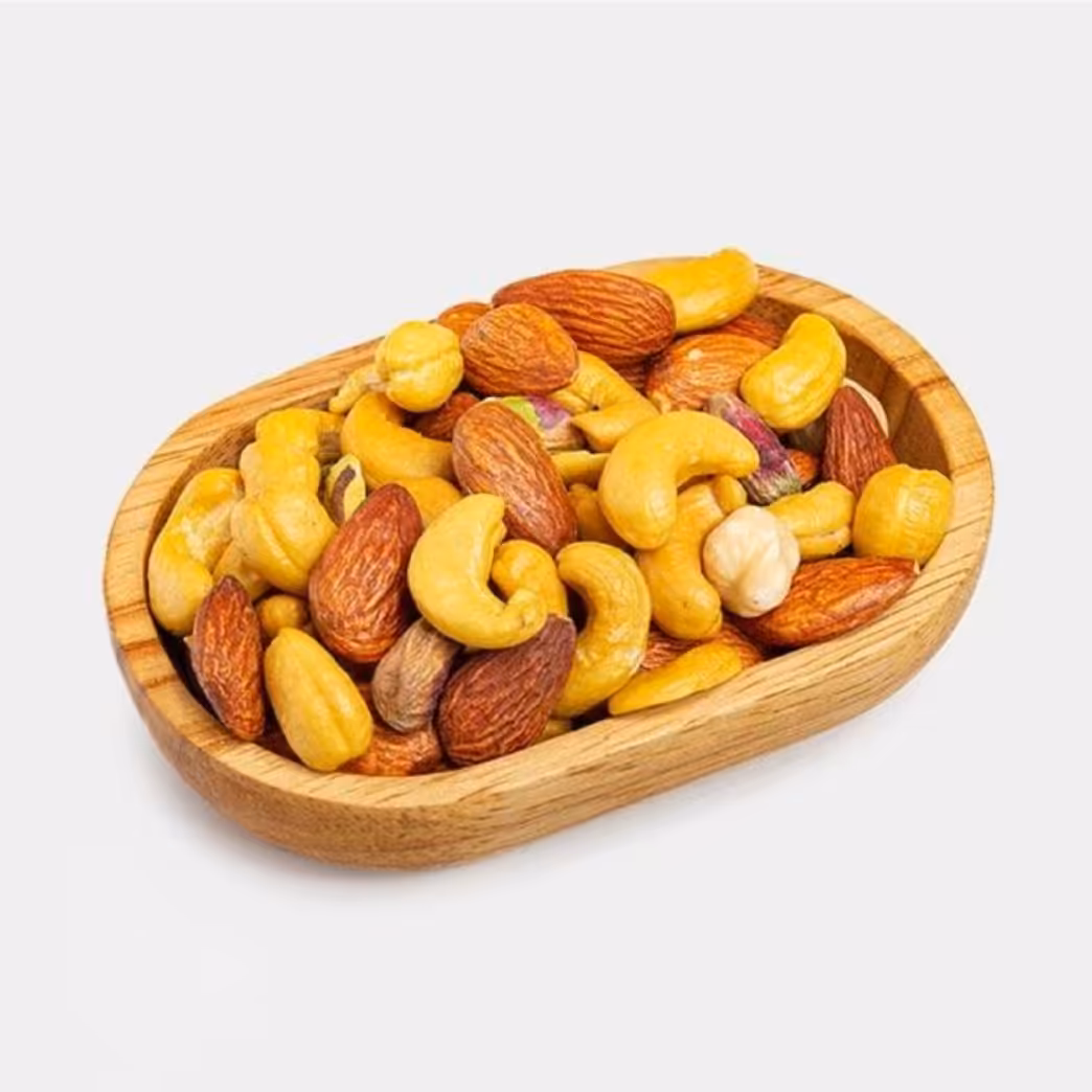 آجیل چهارمغز ممتاز زعفرانی یک کیلو