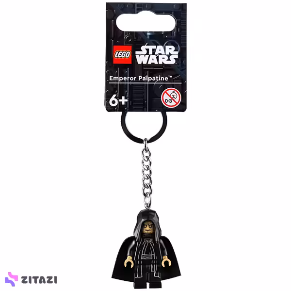 لگو سری استاروارز مدل Emperor Palpatine Key Chain کد 854289