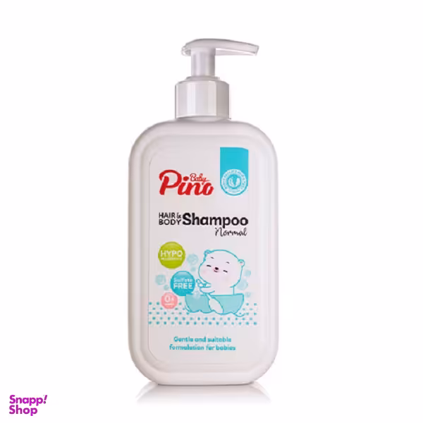 شامپو سر و بدن نوزاد و کودک مدل بدون سولفات حجم 350 میلی لیتر