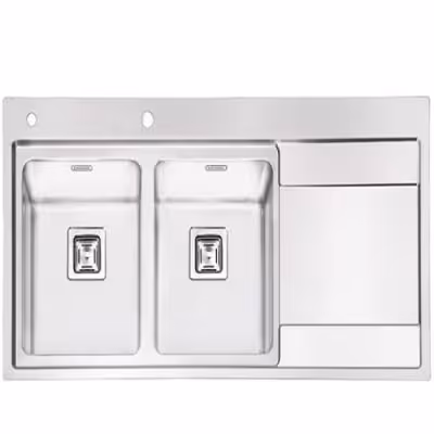 سینک ظرفشویی 2070 توکار ایلیا استیل