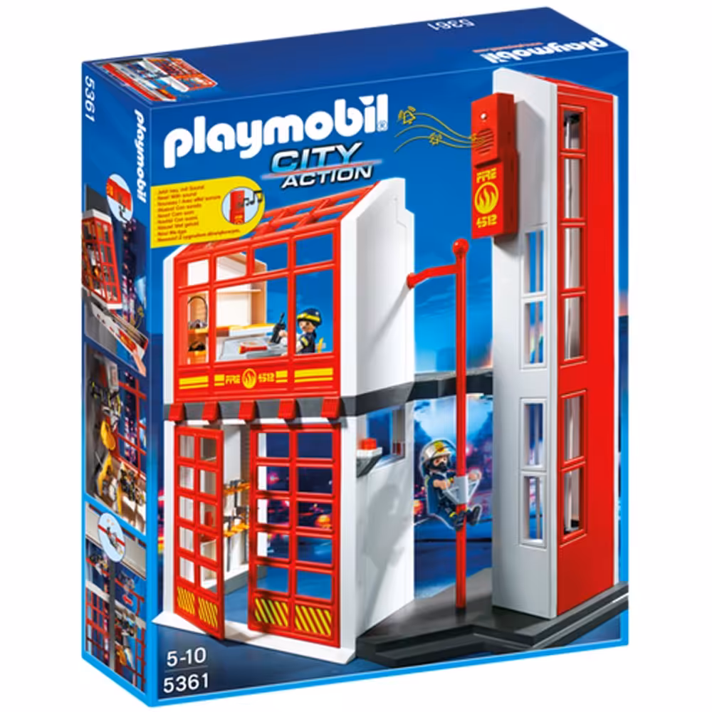 پلی موبيل مدلfire Station with Alarm pm 5361