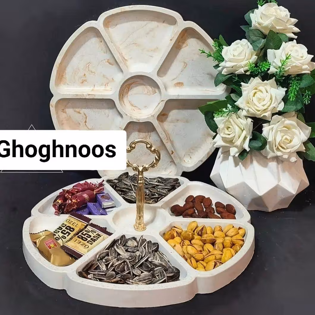 اردو خوری با هولدر-رنگ رندوم -سنگ مصنوعی-بادوام و سبک