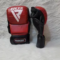 دستکش نیم پنجه چرم مارک RDX
