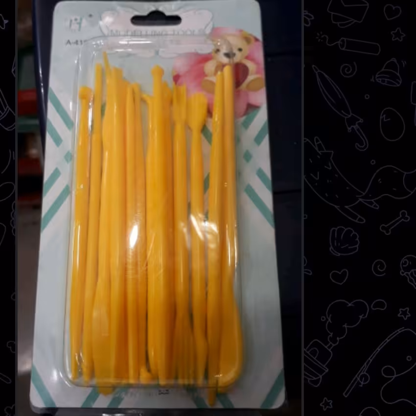 ابزار مجسمه سازی ست 14 عددی  2 سر  یه ست کاربردی و مهم 