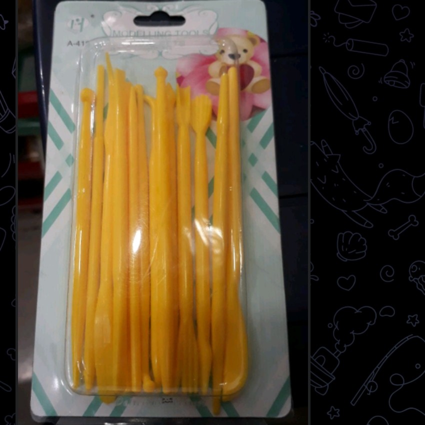 ابزار مجسمه سازی ست 14 عددی  2 سر  یه ست کاربردی و مهم 