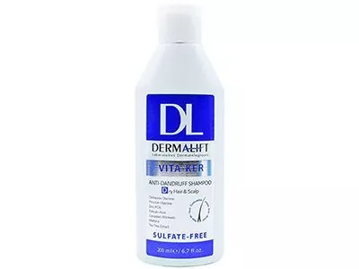 شامپوی ضد شوره موهای خشک درمالیفت مدل Vita-Ker حجم 200 میلی لیتر