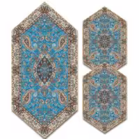 رانر سه تکه ترمه حسینی یزد