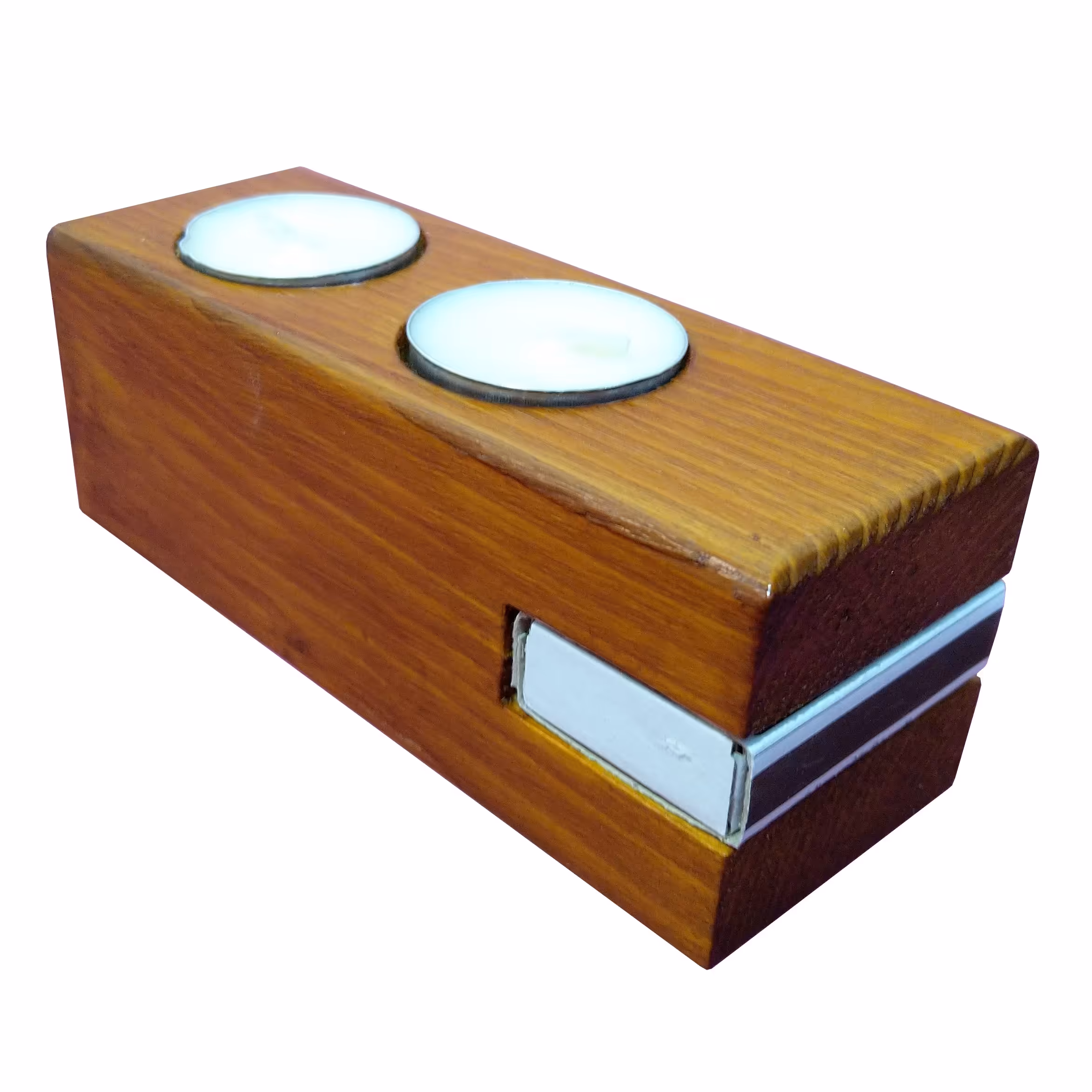 جا شمعی چوبی مدل نفیس