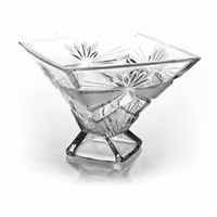 بستنی خوری کریستال برند جی سی سی مجموعه شش عددی 