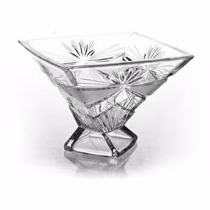 بستنی خوری کریستال برند جی سی سی مجموعه شش عددی 