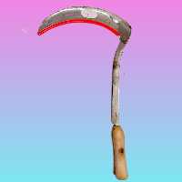 داس (دسکاله) گندم نشان جمالی با لبه تیز 