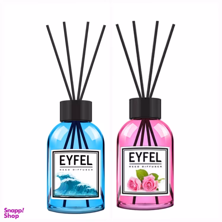 خوشبو کننده هوا ایفل مدل گل رز و دریا حجم 120 میلی لیتر بسته 2 عددی