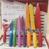ست چاقو 7 پارچه رویال لاین ROYAL-LINE