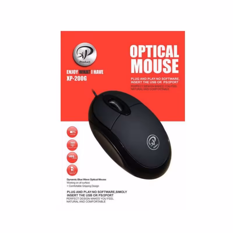 ماوس (موس) با سیم ایکس پی XP-200G