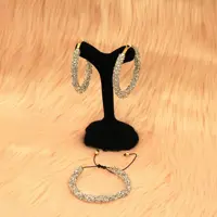 ست دستبند و گوشواره سوارووسکی
