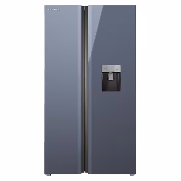 یخچال فریزر ساید بای ساید ایکس ویژن مدل TS665-AGD