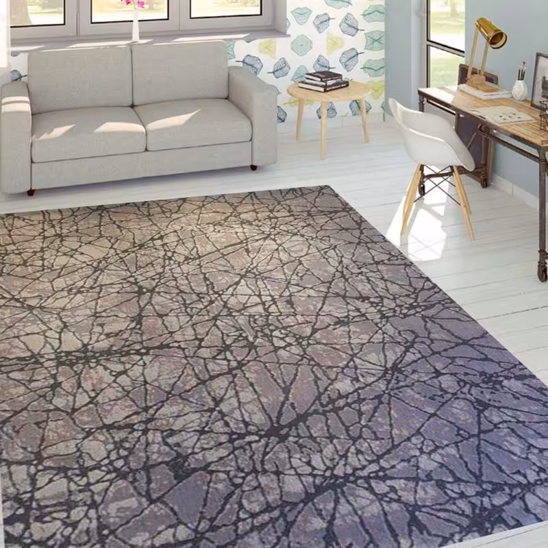 فرش ماشینی 4 متری طرح پلاتینیوم کد 5025