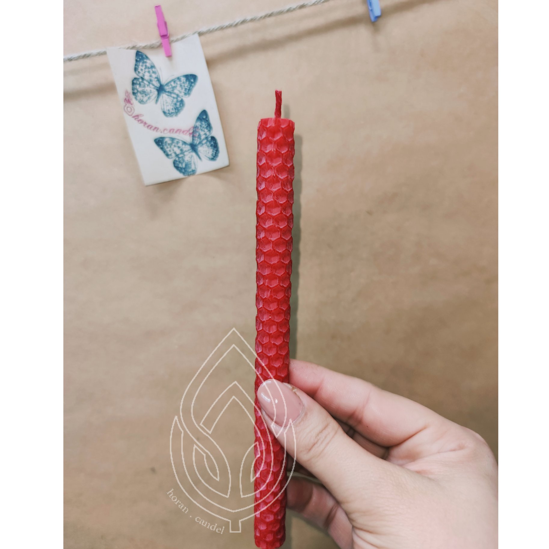 شمع قلمی موم عسل کادویی هدیه با سوختی بالا در رنگبندی مطابق سلیقه شما