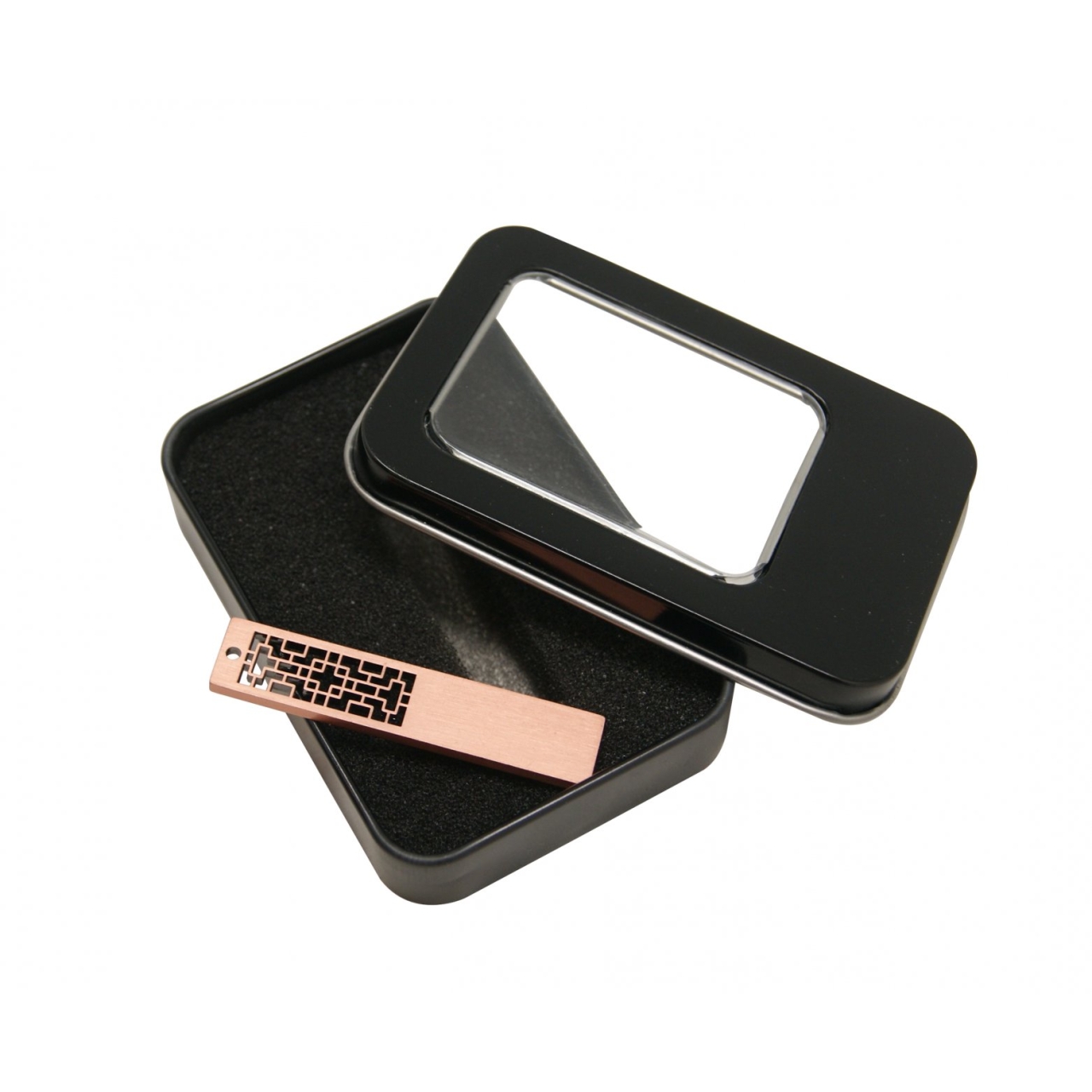 فلش مموری برنزی مدل V23 ظرفیت 8 گیگابایت  جعبه