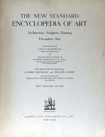 󾕇 دانلود کتاب The New Standard Encyclopedia Of Art - Architecture, Sculpture, Painting, Decorative Arts, 1939 - دانلود کتاب های دانشگاهی