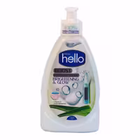 کرم آبرسان حاوی آلوورا و هیالورونیک اسید hello پمپی 330 میل