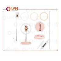 رینگ لایت پایه دار قابل چرخش (LIVE BEAUTY Y2)