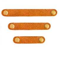 مجموعه 3 عددی نگهدارنده و جمع کننده کابل های شارژ و هندزفری موبایل مدل مولتی سایز