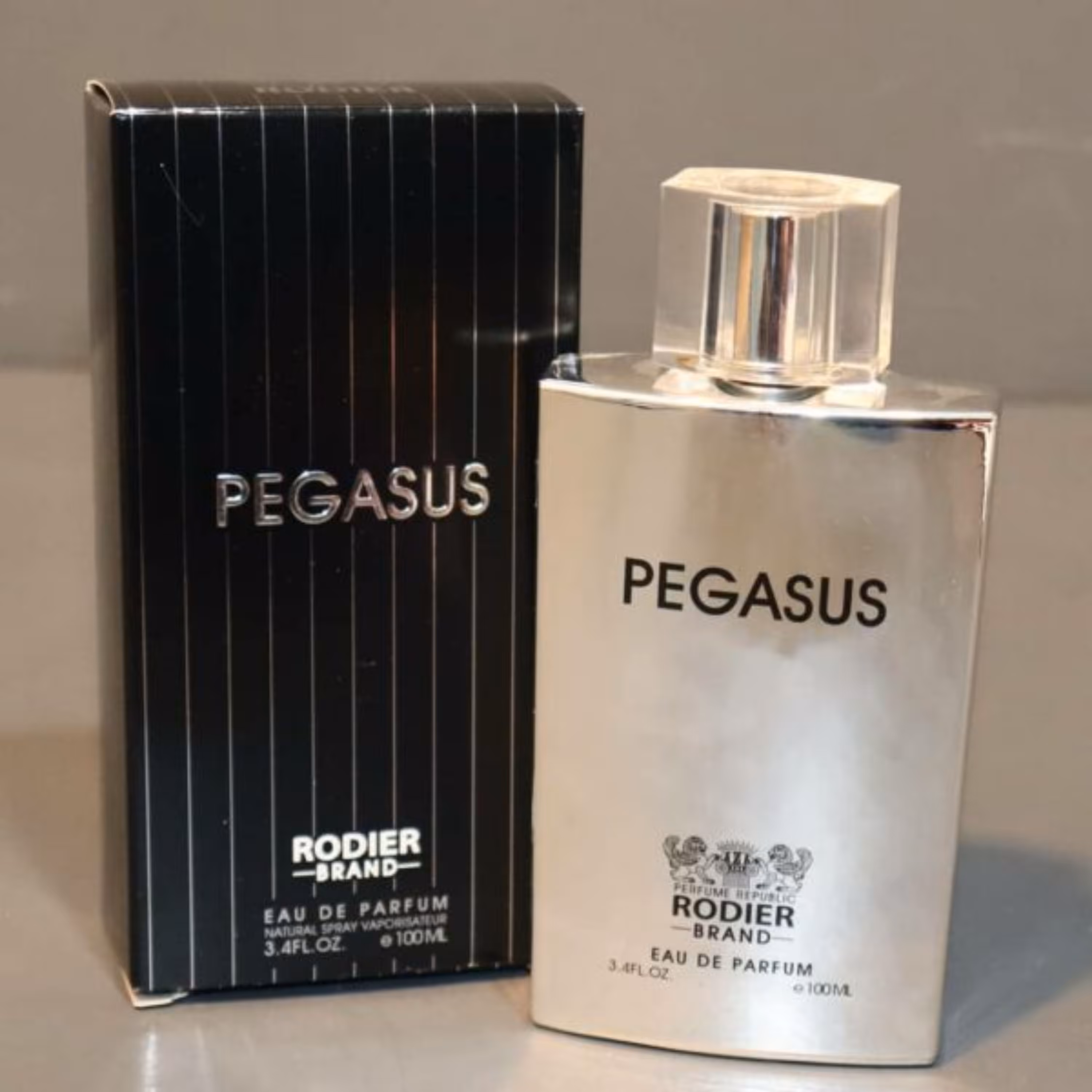 ادو پرفیوم مردانه رودیر مدل PEGASUS حجم 100 میلی لیتر