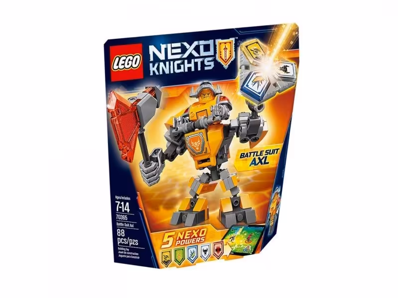 Knights Battle Suit Axl lego 70365