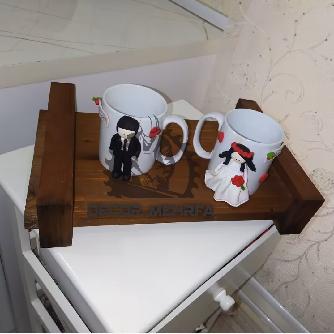 سینی تمام چوب روس