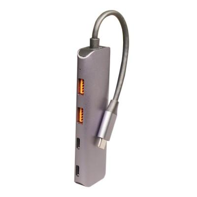 هاب 4 پورت Type-C و USB 3.0 کی نت مدلHC321